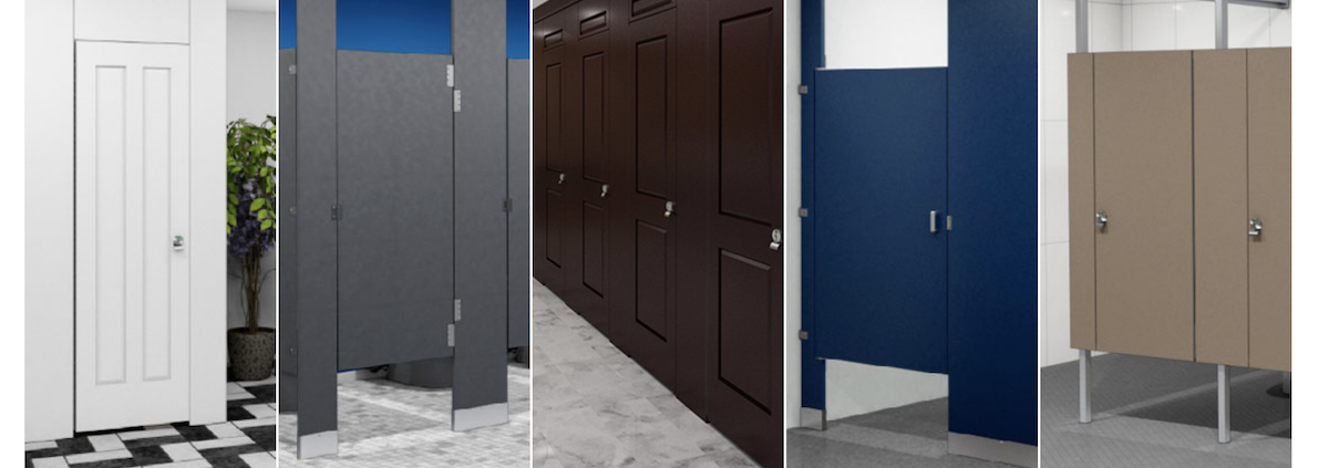 Bathroom Stall Thickness Options and Impact - Restroom Stalls and All